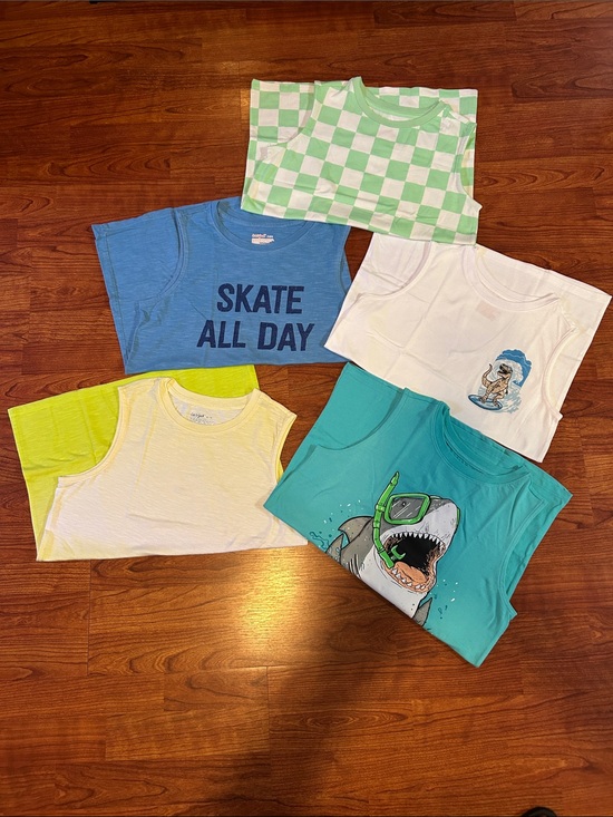 Cat & Jack Other - Bundle of 5 Cat & Jack Boys Tank Tops XL 14